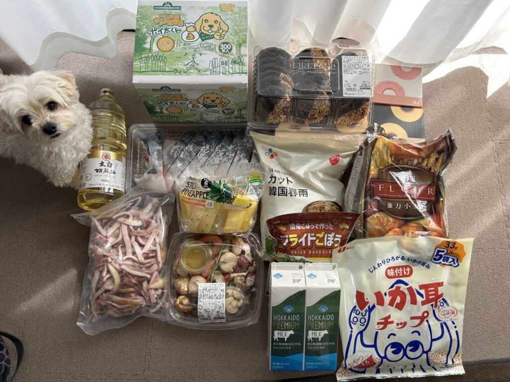 コストコ購入品一覧の写真
