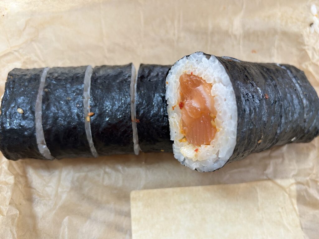 コストコのサーモンポキロール