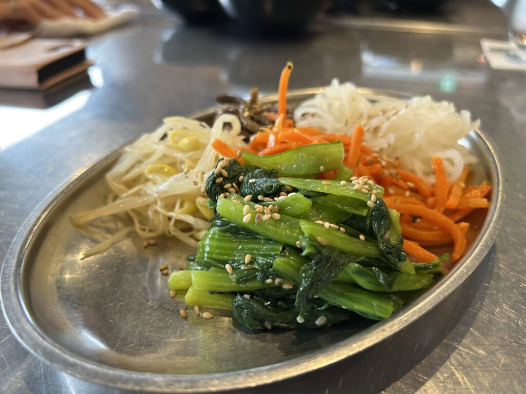 ナムルの盛り合わせ