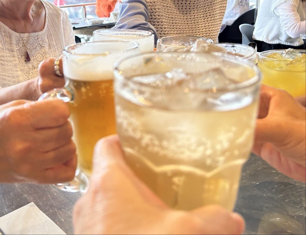 乾杯！お誕生日おめでとう！